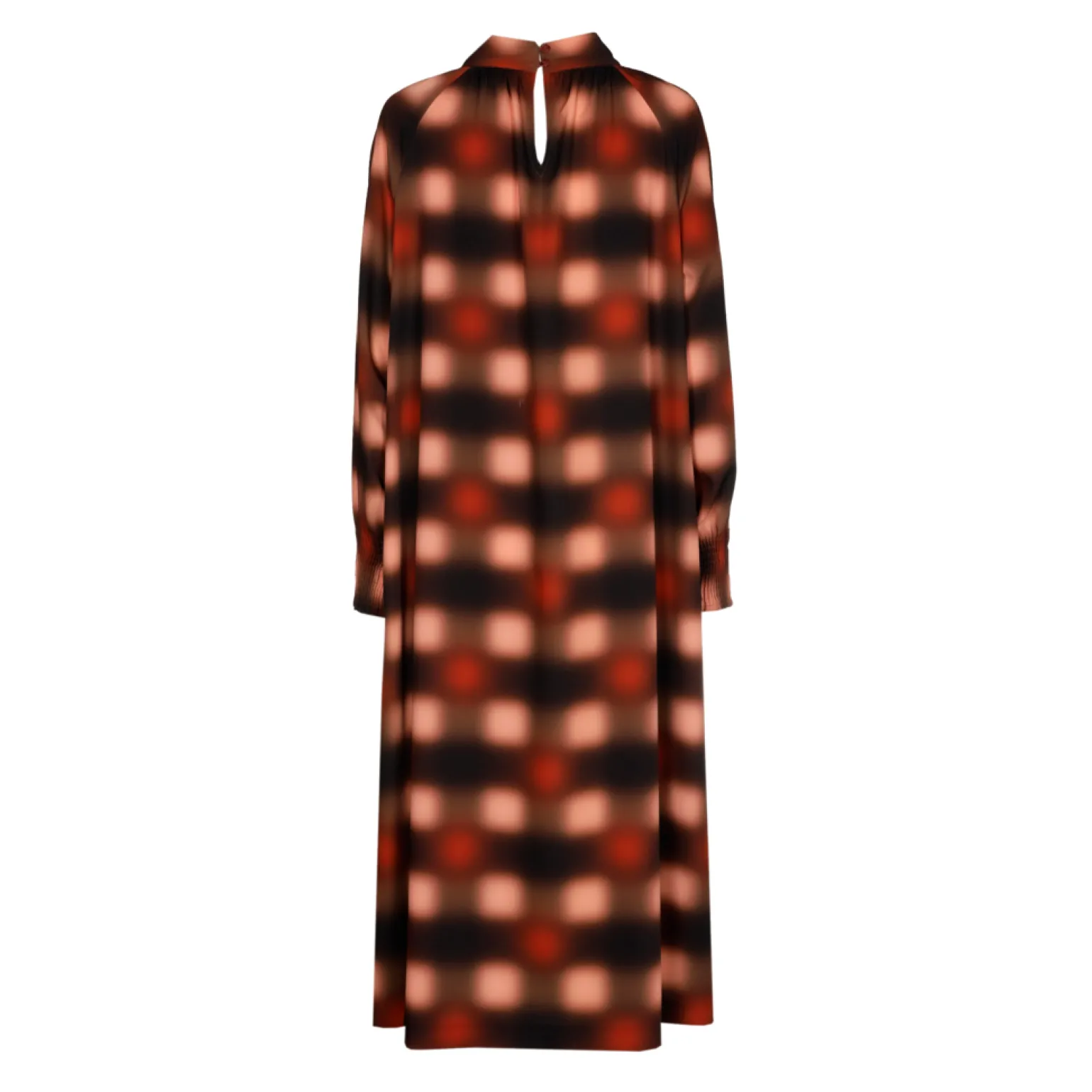 Jurk met blurred print