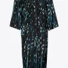 Jurk met winterse print