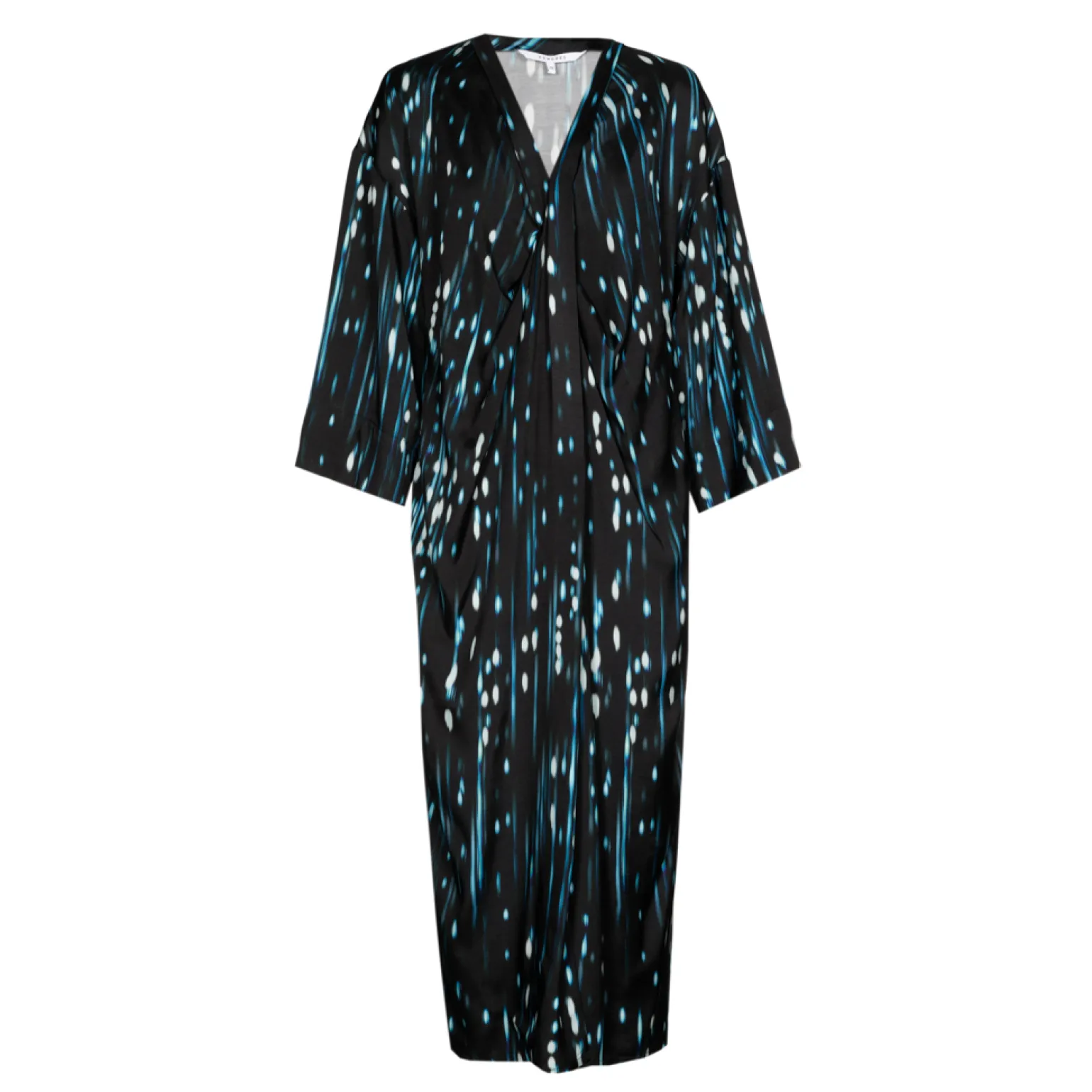 Jurk met winterse print