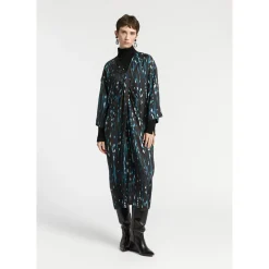 Jurk met winterse print