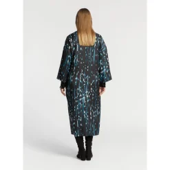 Jurk met winterse print