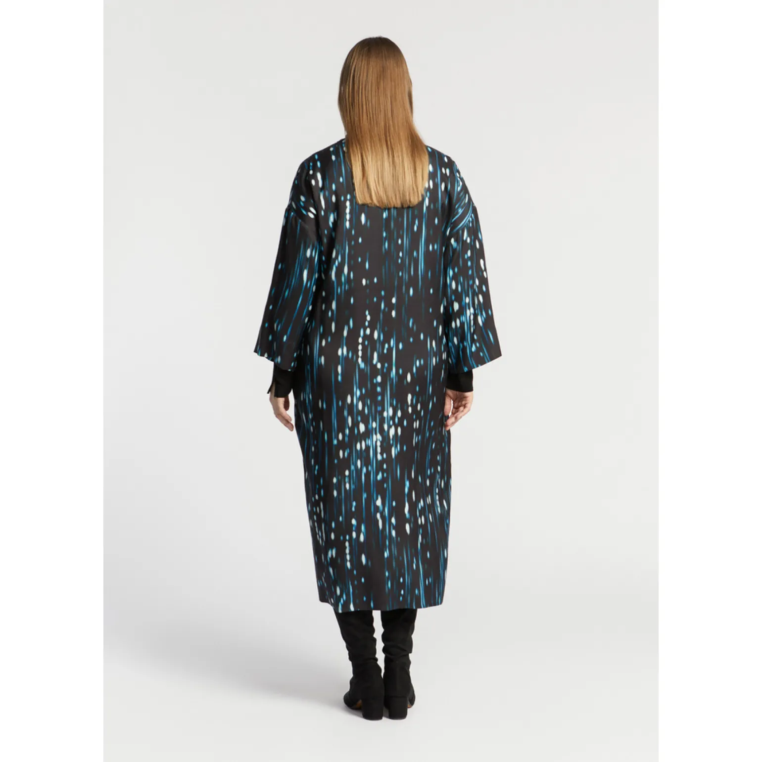 Jurk met winterse print