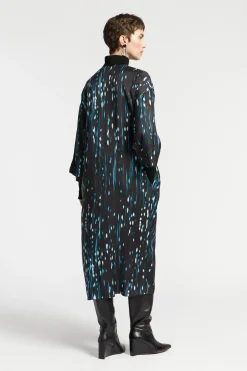 Jurk met winterse print