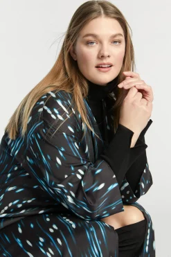 Jurk met winterse print