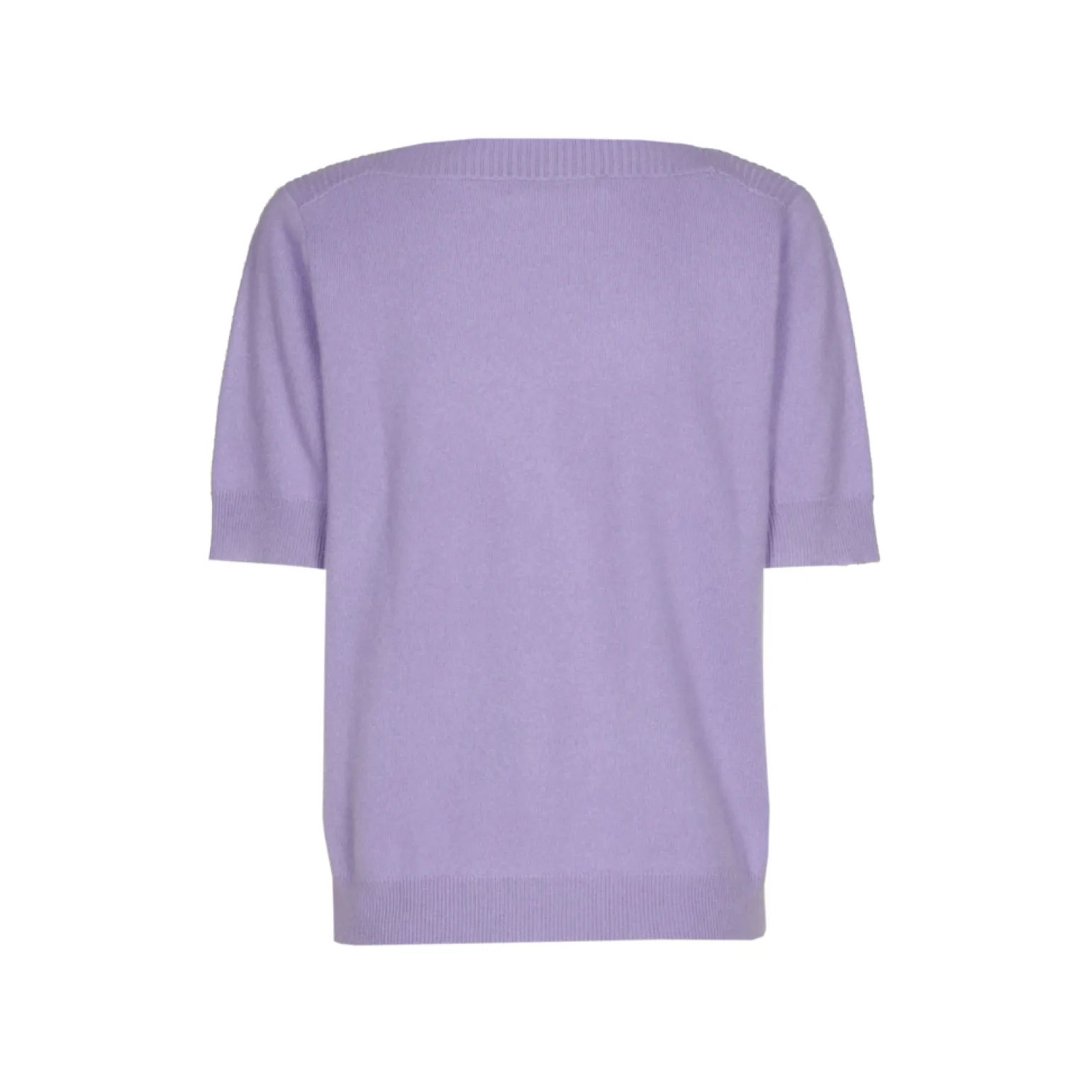 Kasjmieren pull met korte mouwen
