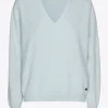 Kasjmieren pull met V-hals