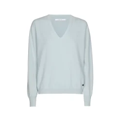 Kasjmieren pull met V-hals