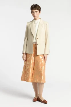 Klassieke blazer met reverskraag