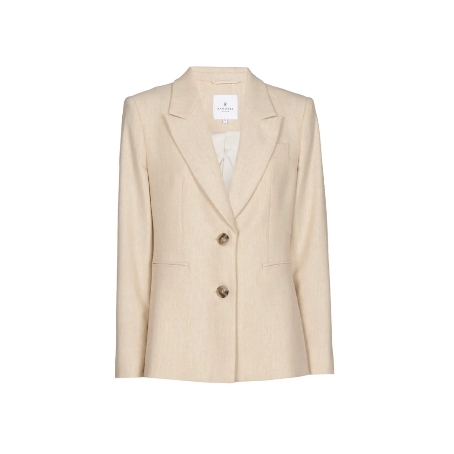 Klassieke blazer met reverskraag