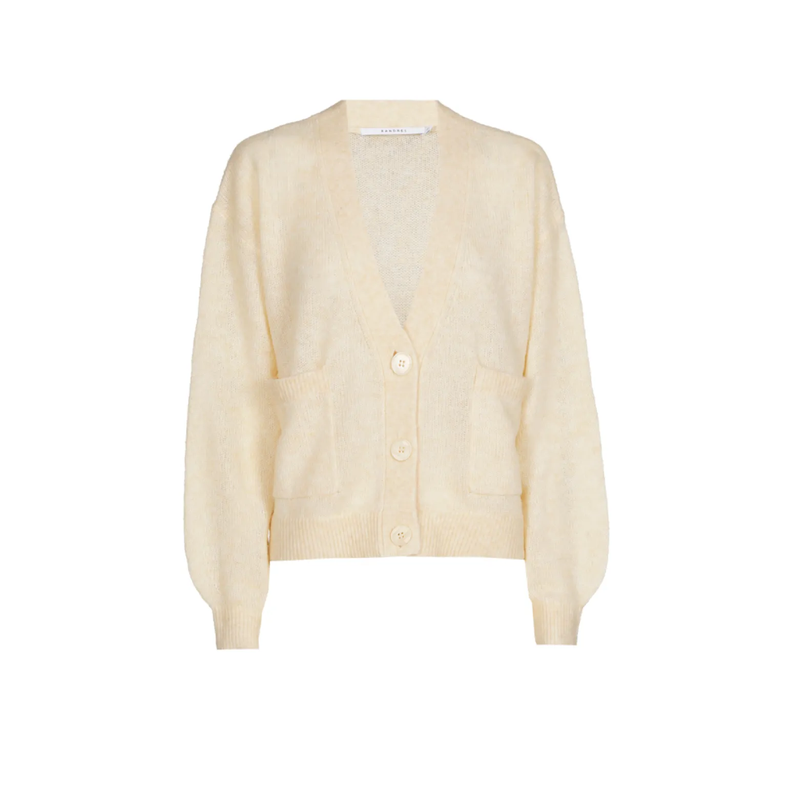 Korte gilet met V-hals