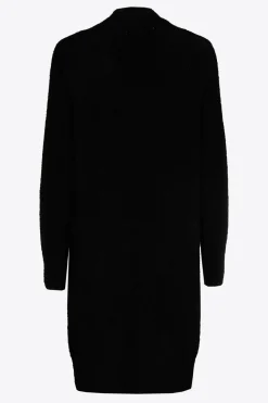 Lange gilet met knop