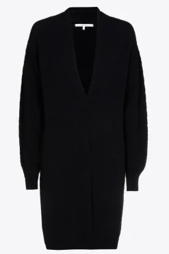 Lange gilet van alpacawol