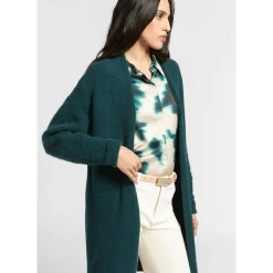 Lange gilet van alpacawol