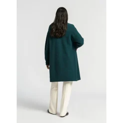 Lange gilet van alpacawol