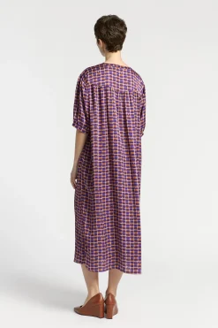 Lange jurk met logoprint