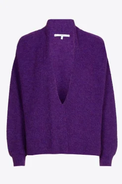 Luchtige gilet met parelsteek