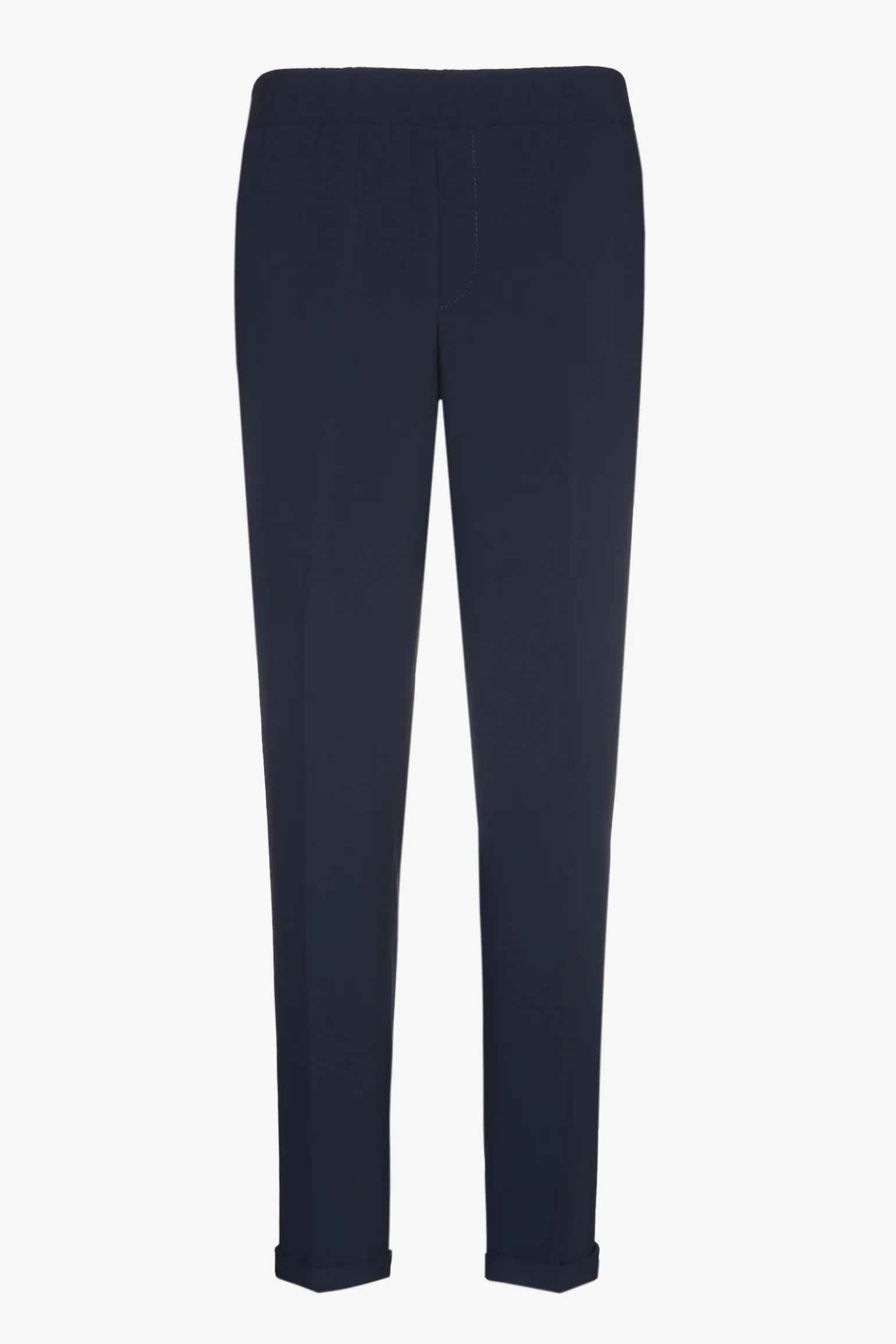 Navyblauwe geklede broek