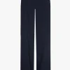 Navyblauwe losse broek