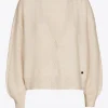 Oversized gilet met wol