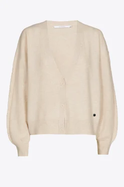 Oversized gilet met wol