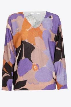 Oversized pull van katoen