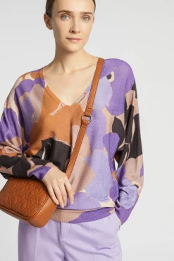 Oversized pull van katoen