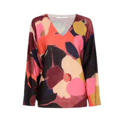 Oversized pull van katoen