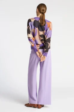 Oversized pull van katoen