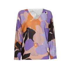 Oversized pull van katoen
