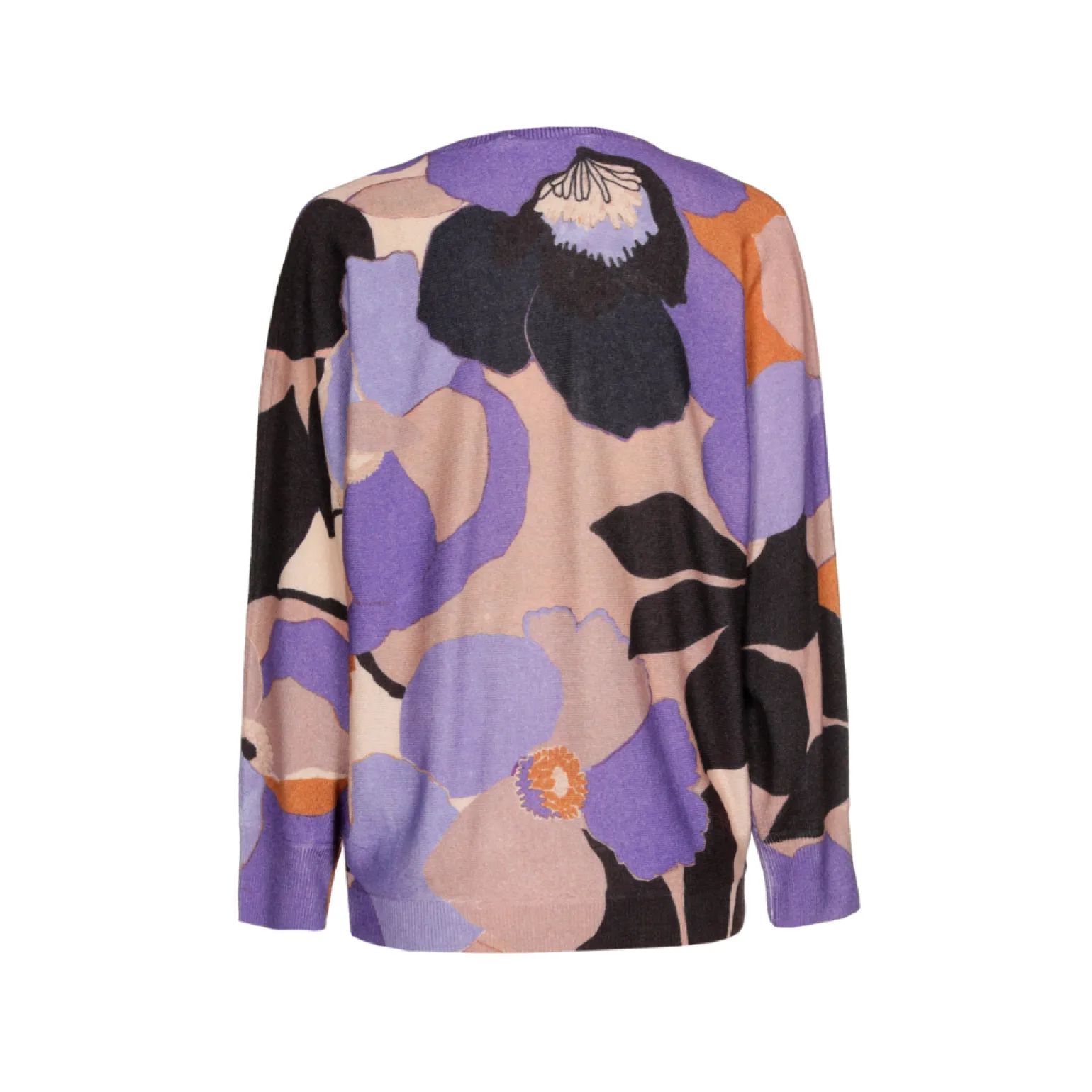 Oversized pull van katoen