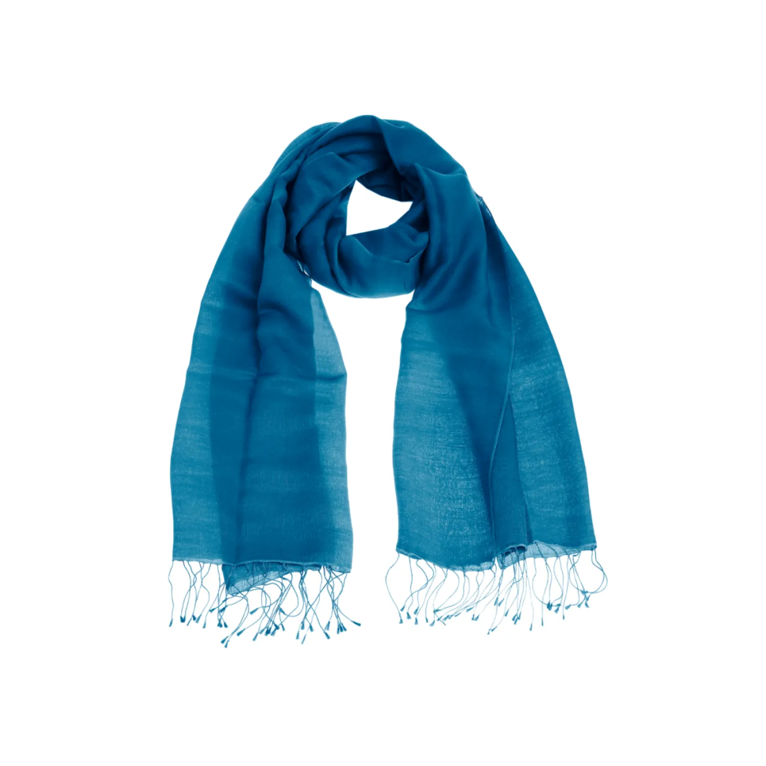 Pashmina met franjes