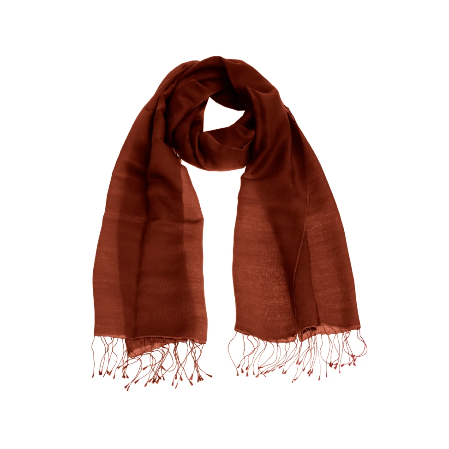 Pashmina met franjes