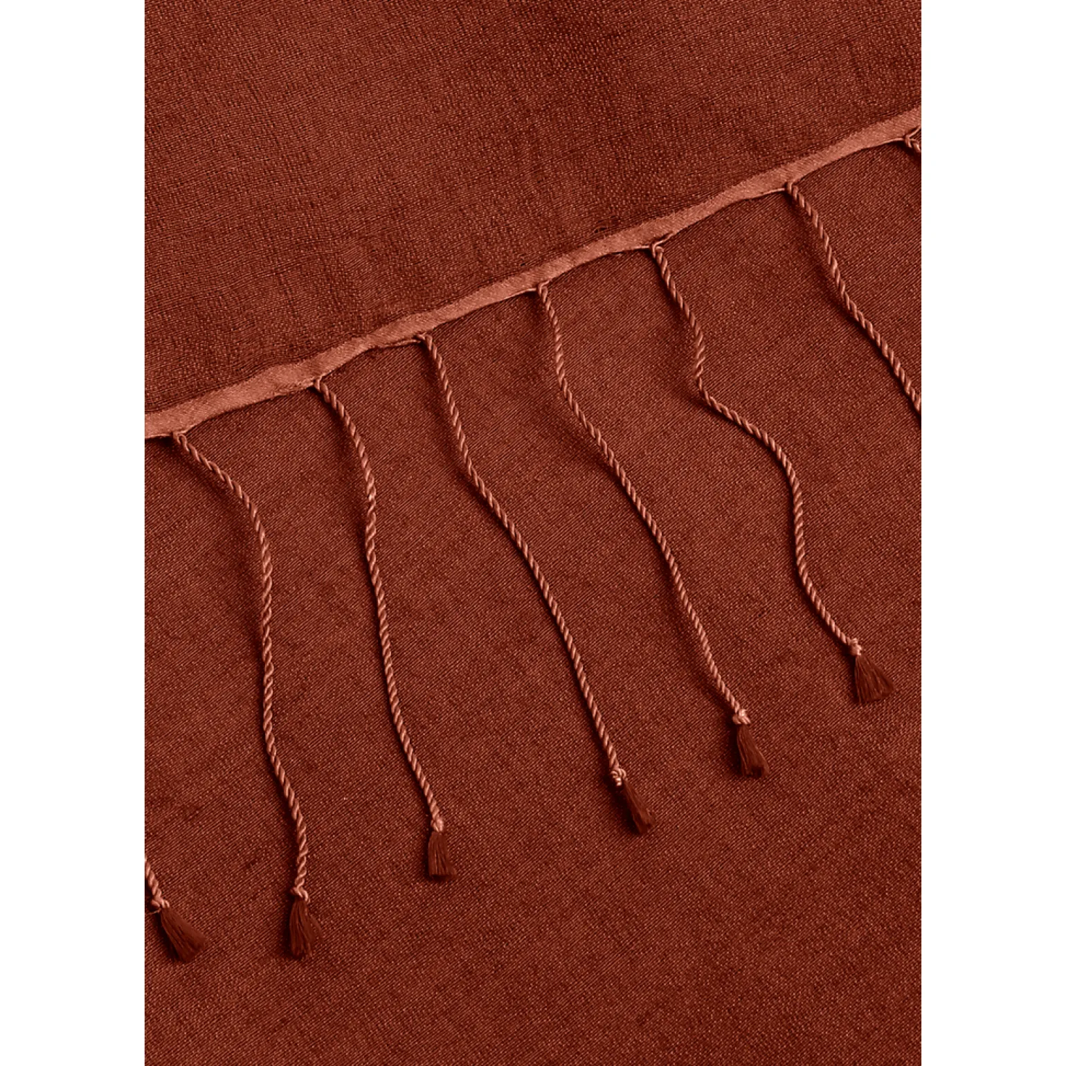 Pashmina met franjes
