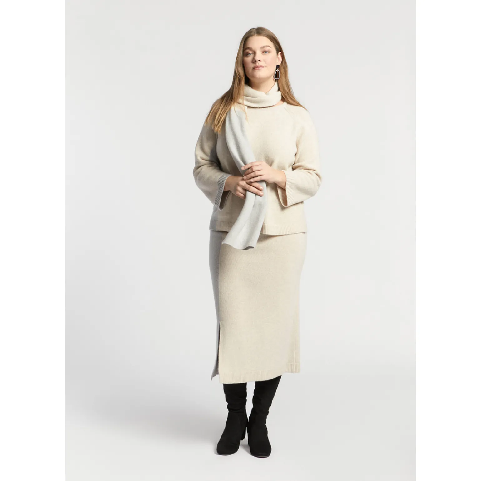 Pull met fijne wol