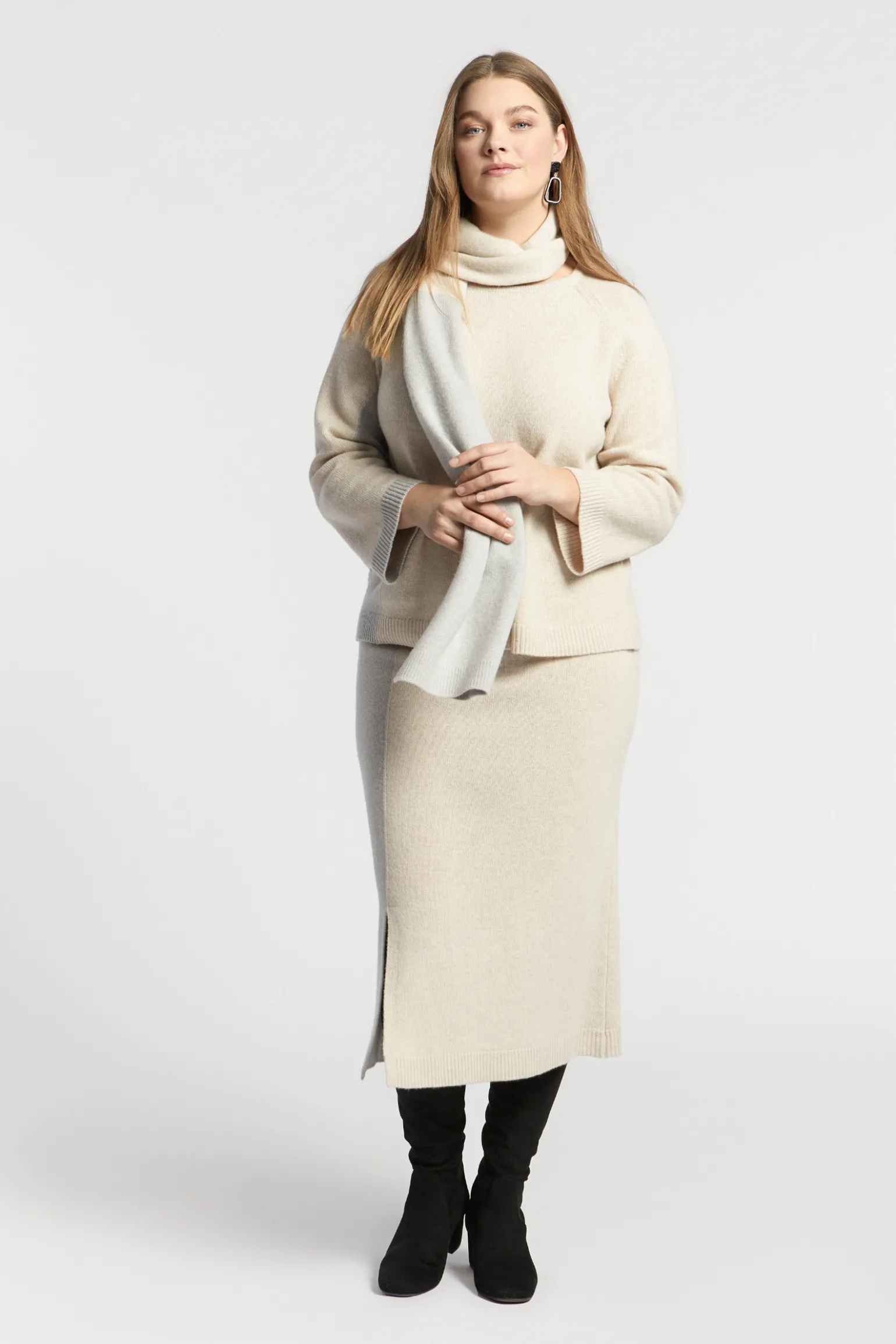 Pull met fijne wol