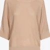 Pull met halflange mouwen