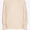 Pull met ingebreide ruit