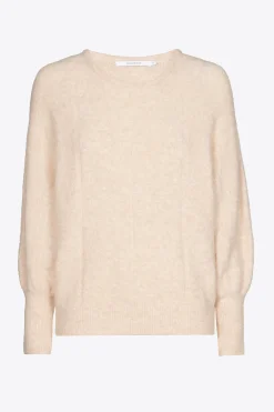 Pull met ingebreide ruit