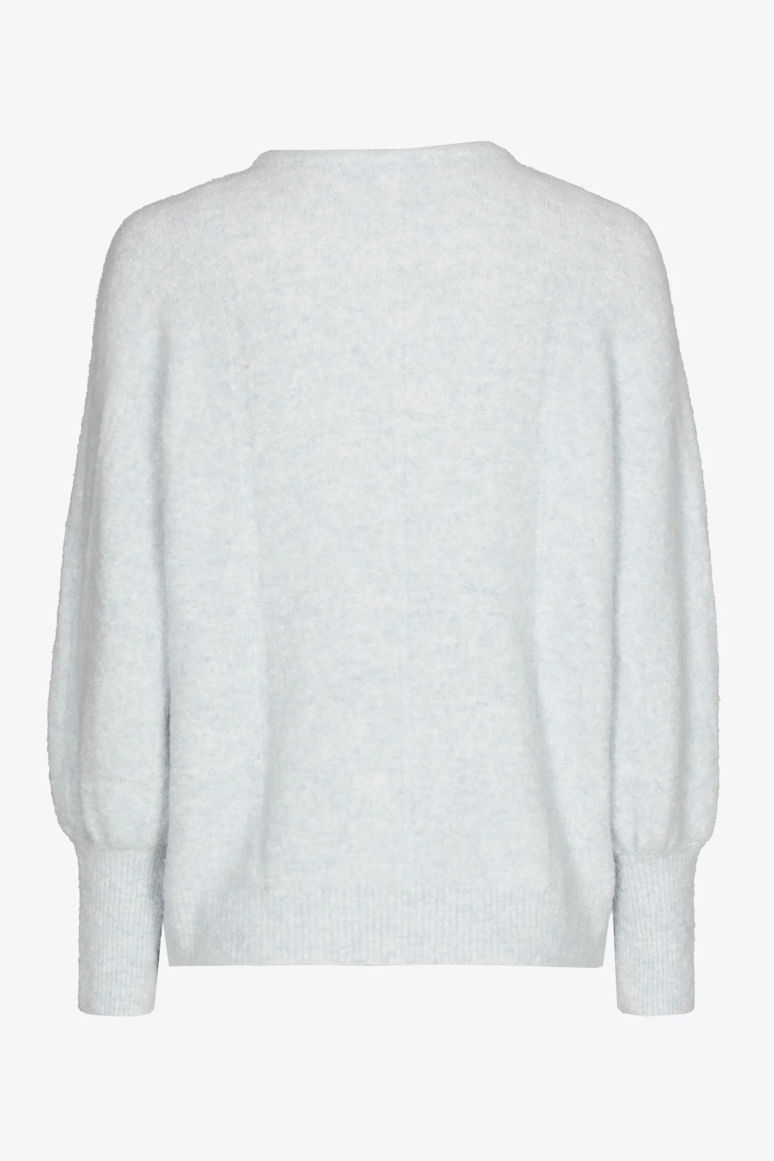 Pull met ingebreide ruit