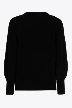 Pull met ingebreide ruit