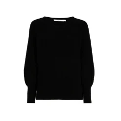 Pull met ingebreide ruit