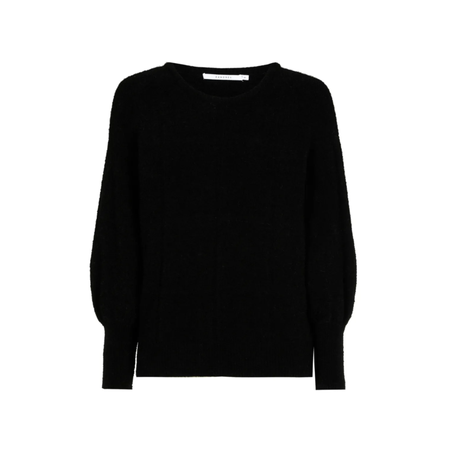 Pull met ingebreide ruit