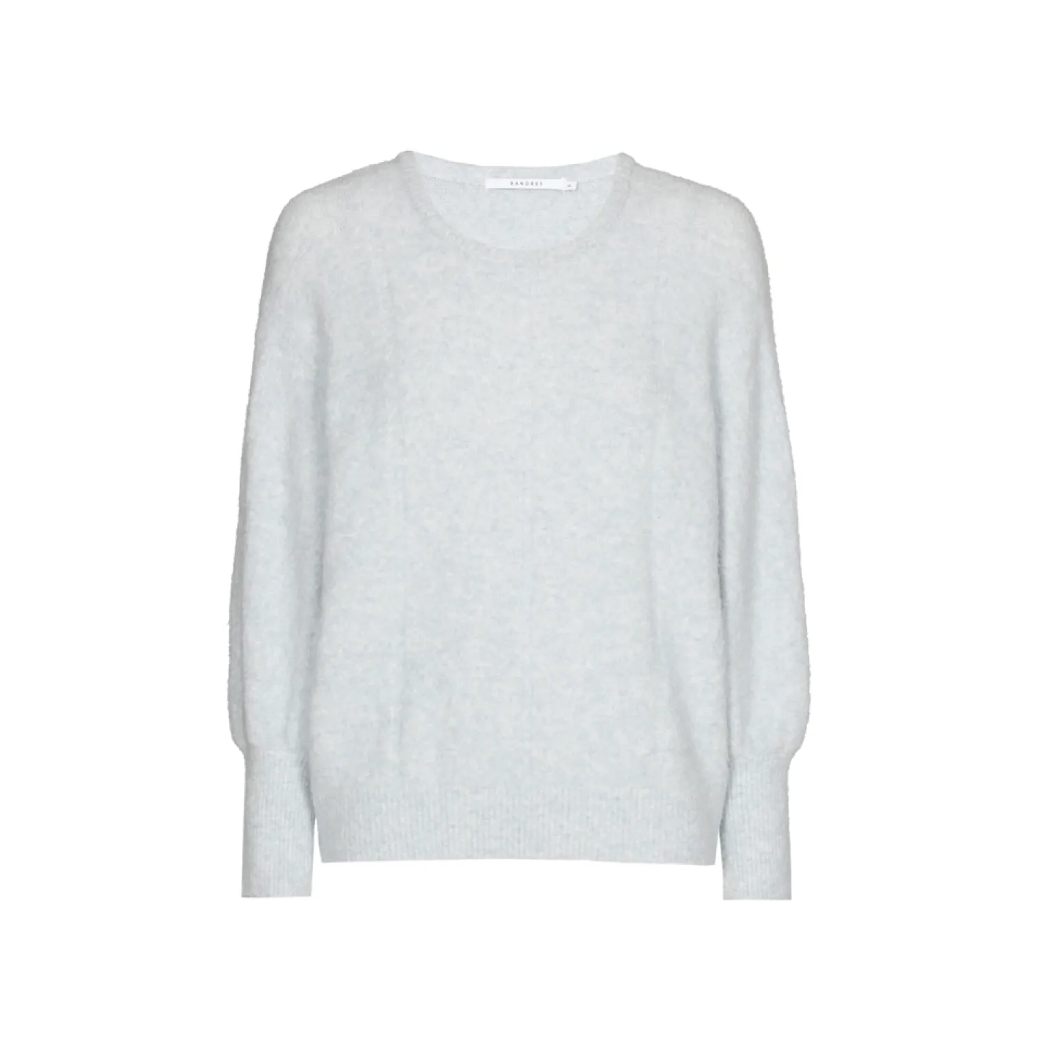 Pull met ingebreide ruit