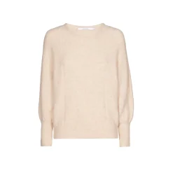 Pull met ingebreide ruit