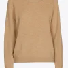 Pull met knopen op schouder