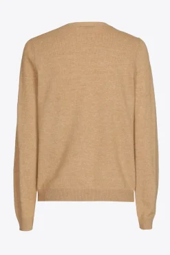 Pull met knopen op schouder