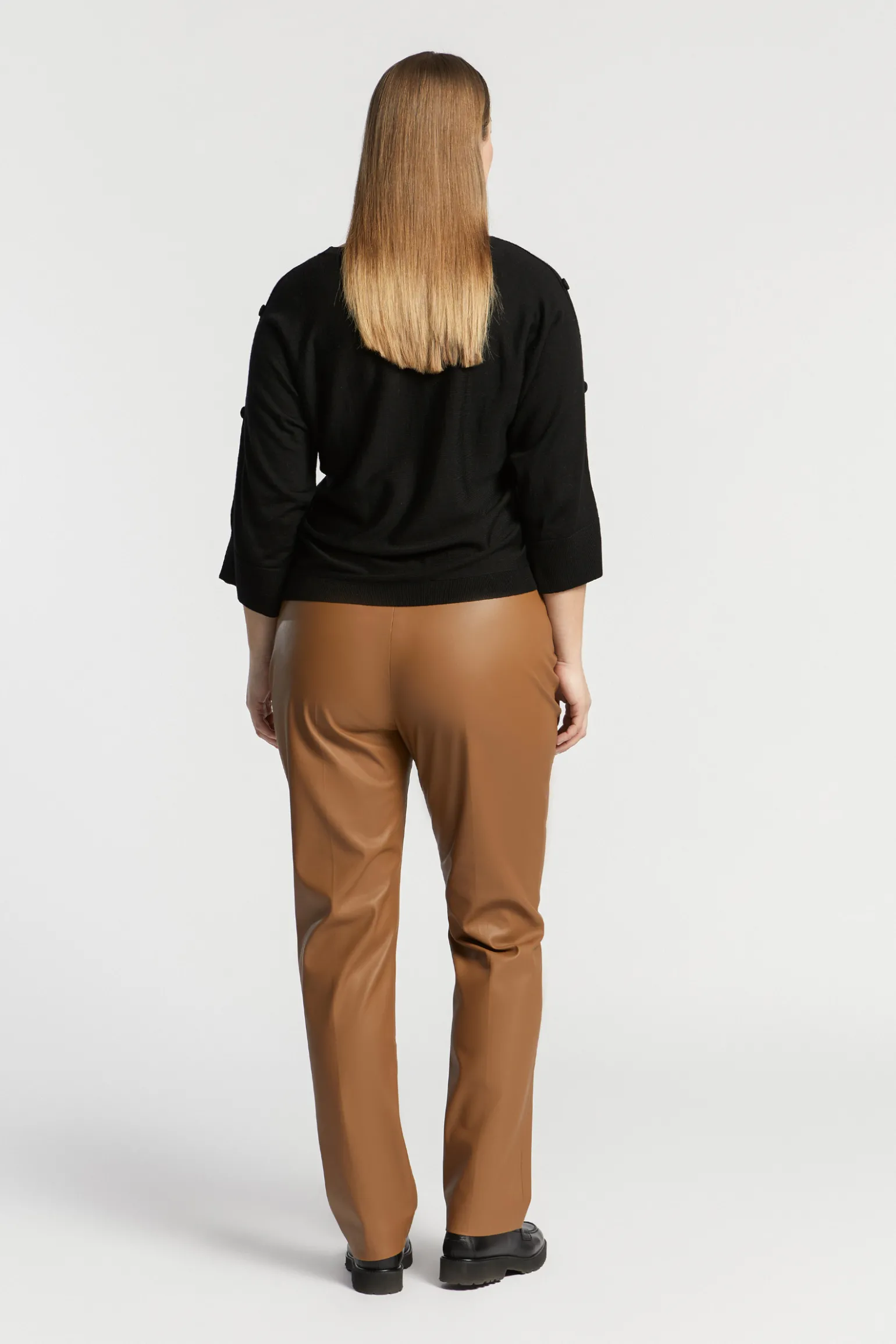 Pull met knopen van merinowol