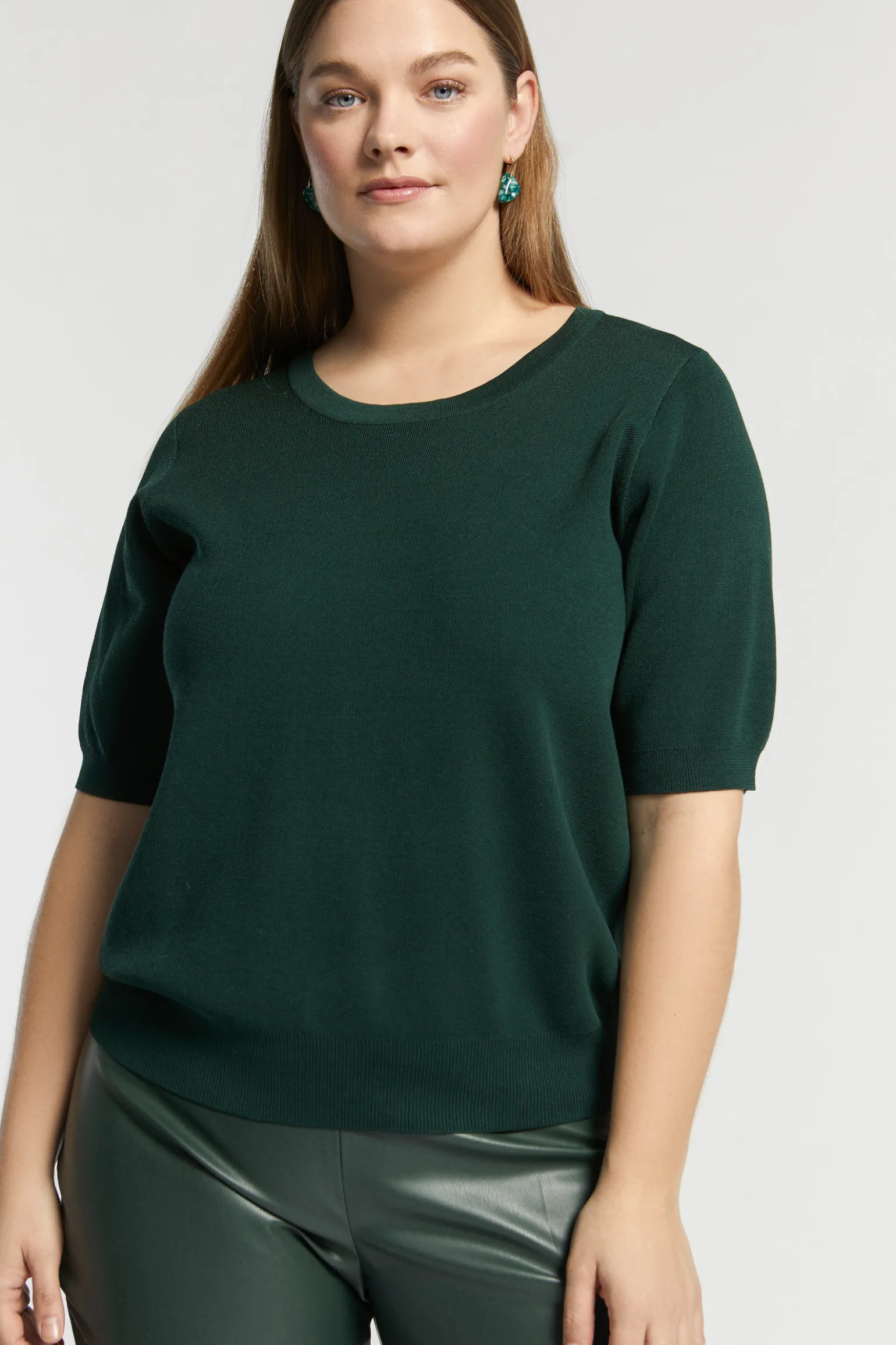 Pull met korte mouwen