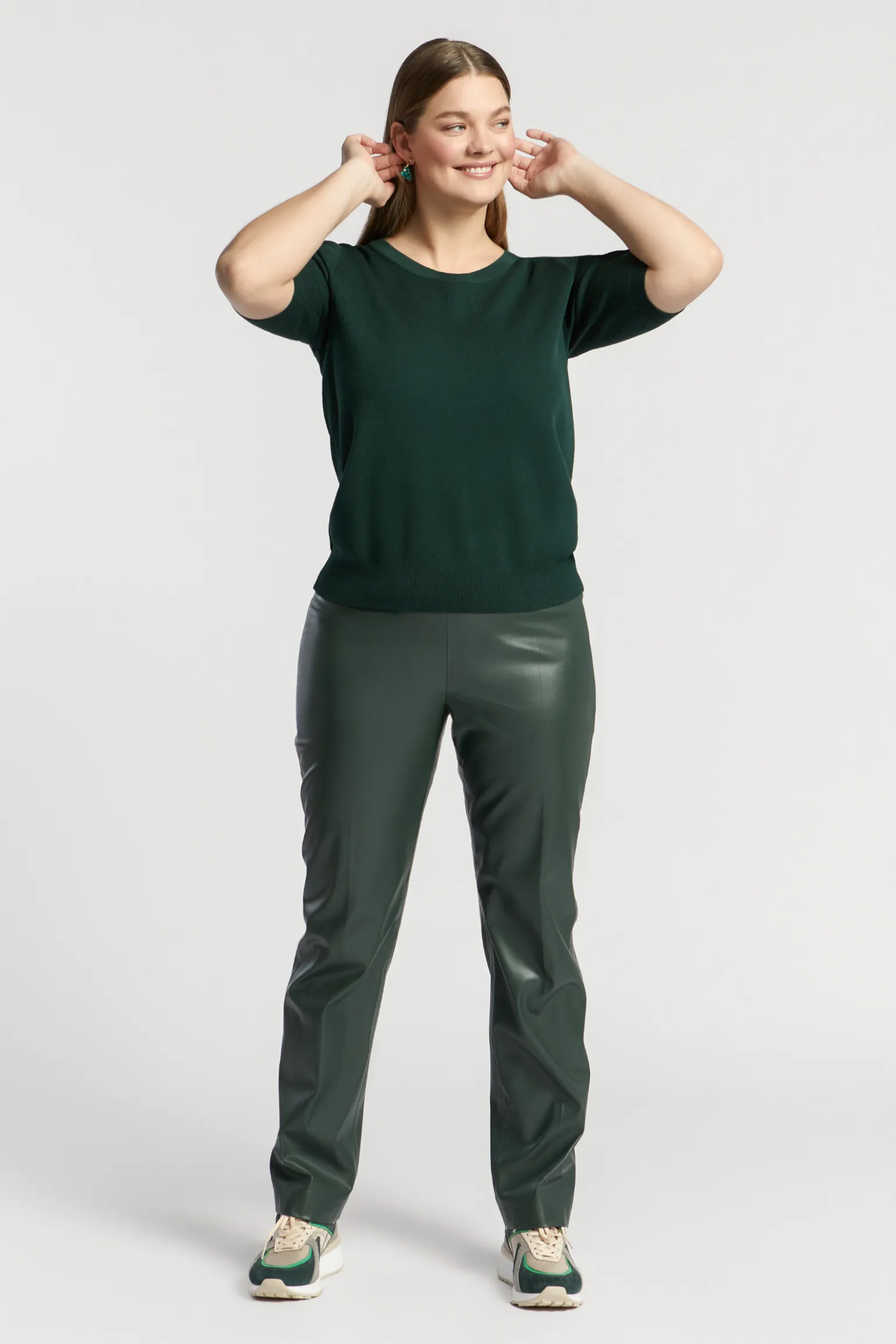 Pull met korte mouwen