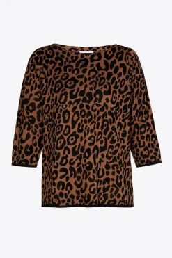 Pull met luipaardprint